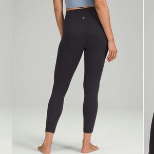 LULULEMON ALIGN PANT 25” BLACK GRANITE